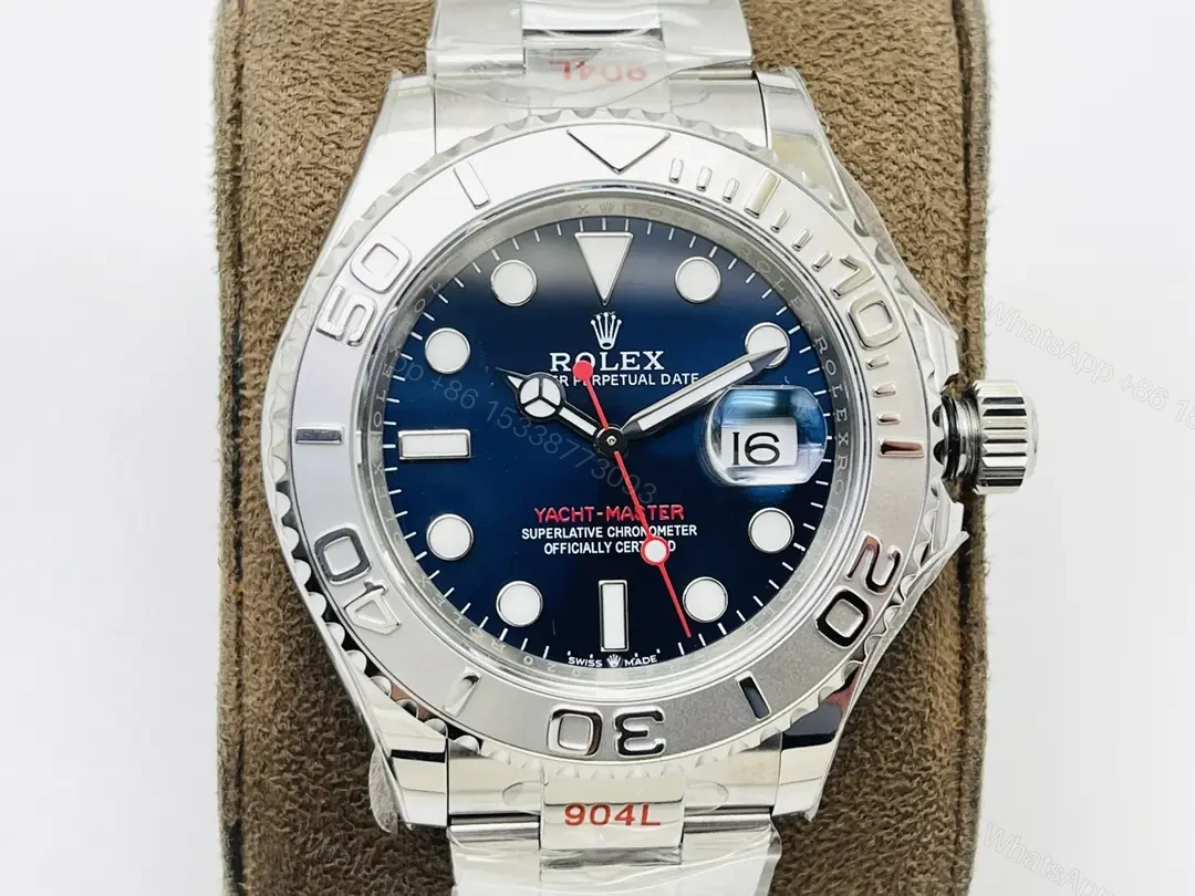 View 4 of Rolex Yacht Master 126622 40mm Rolesium Blue Dial Watch 126622-0002