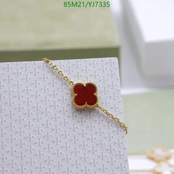 View 5 of Van Cleef & Arpels Replica Necklace YJ73355 with Vintage Alhambra 20 Motifs