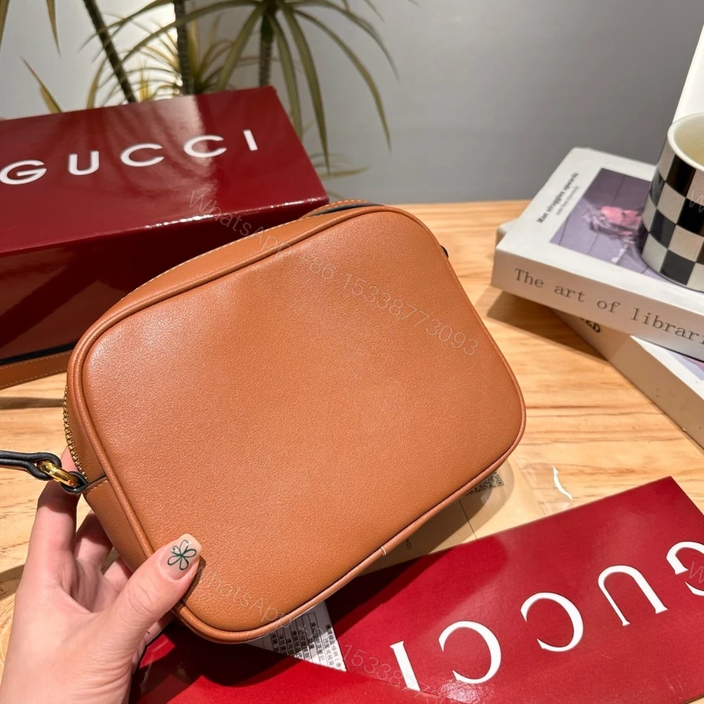 View 5 of Gucci Blondie Mini Shoulder Bag Brown 20Cm 820429 AAEDB 2718