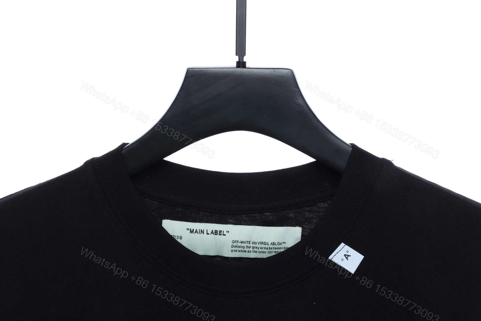 View 4 of Off-White Angel Oil Painting T-Shirt