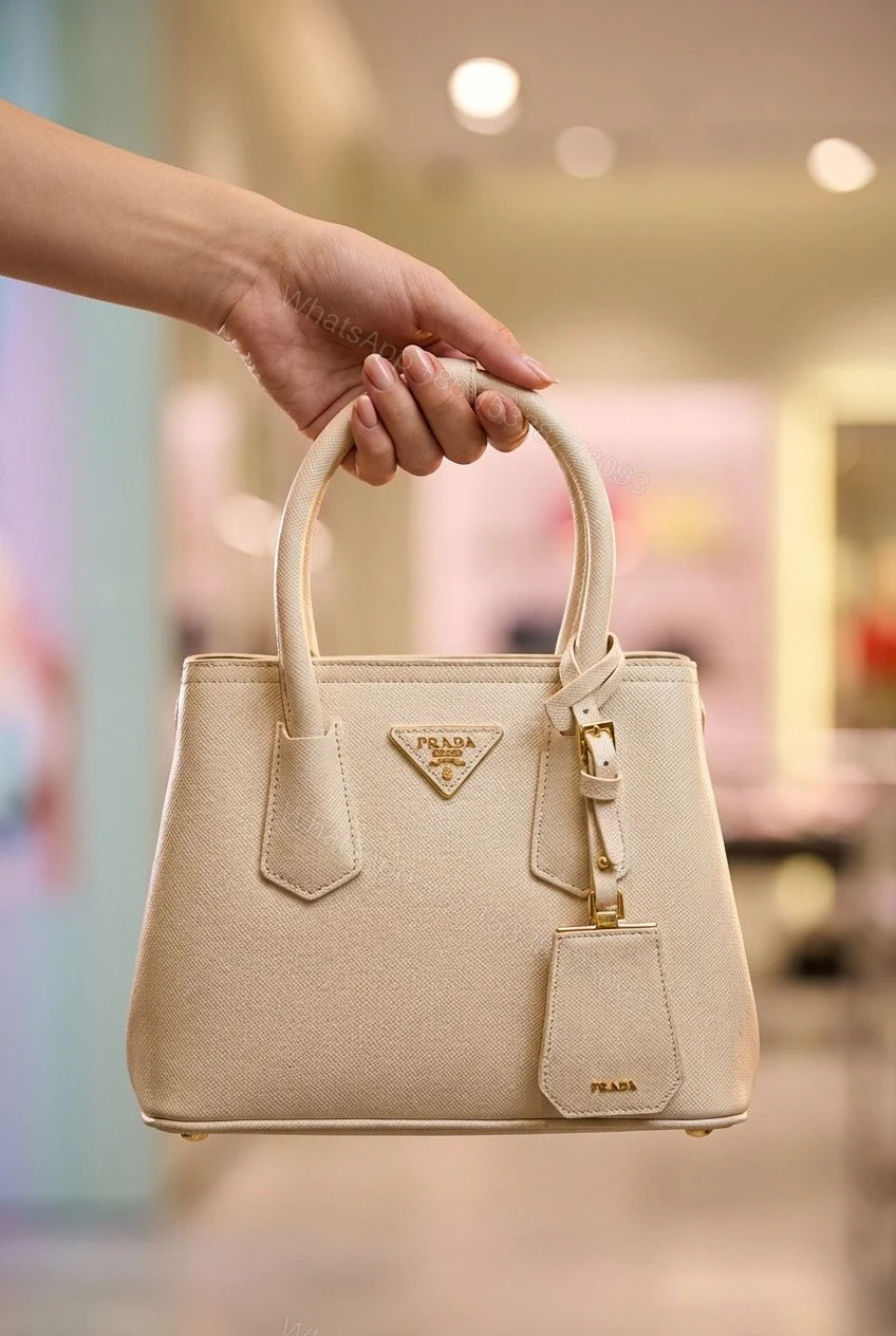 View 10 of Prada Double Saffiano Leather Tote Bag First Copy | AAA+ Replica