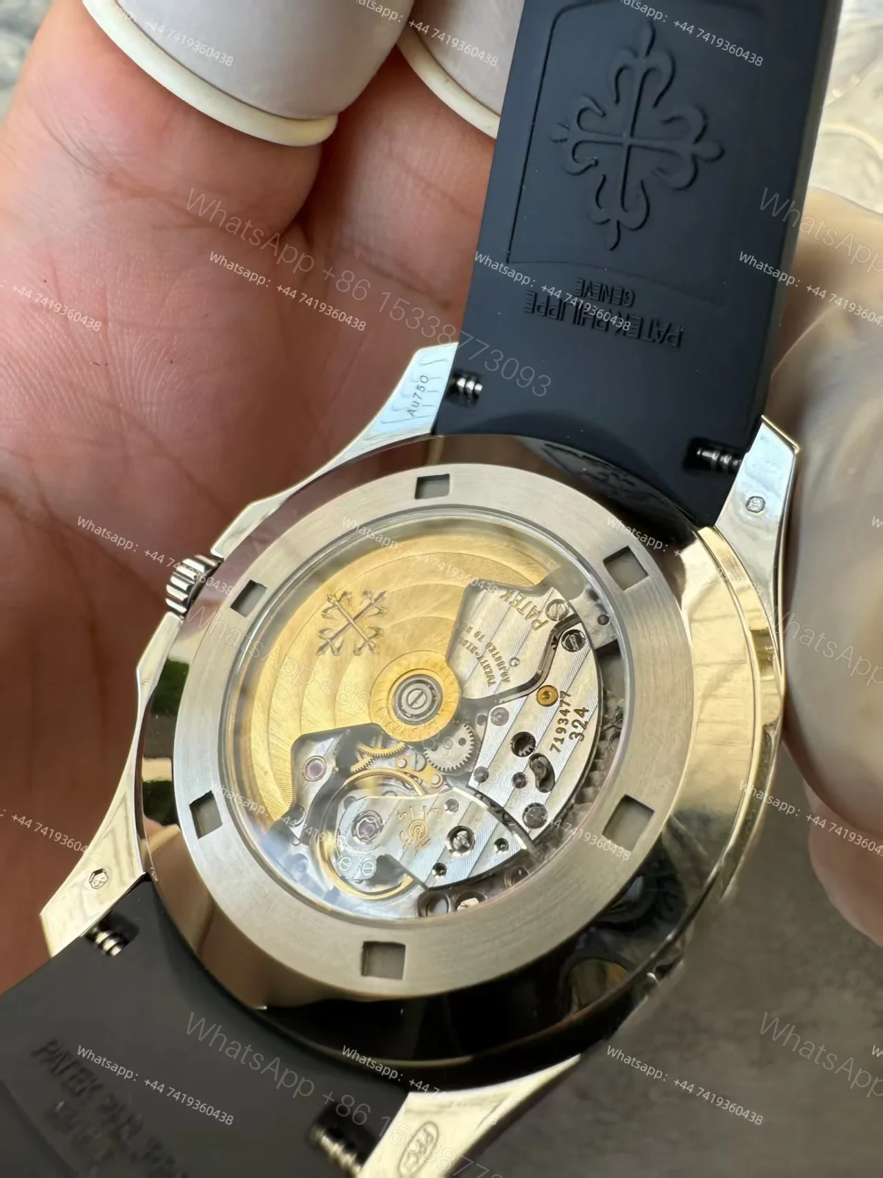 View 12 of Patek Philippe Super Clone Aquanaut 5168G-001 Blue Dial 42.2MM