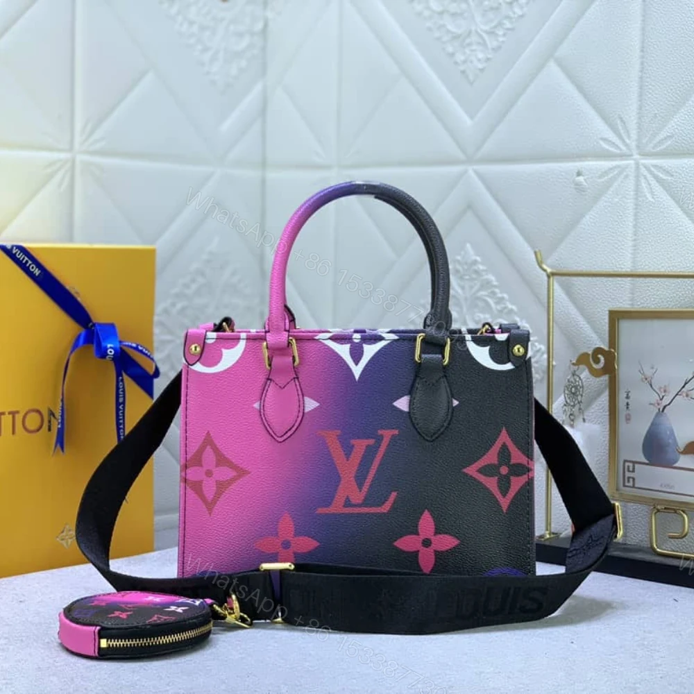 View 2 of Louis Vuitton Onthego Midnight Fuchsia 25Cm