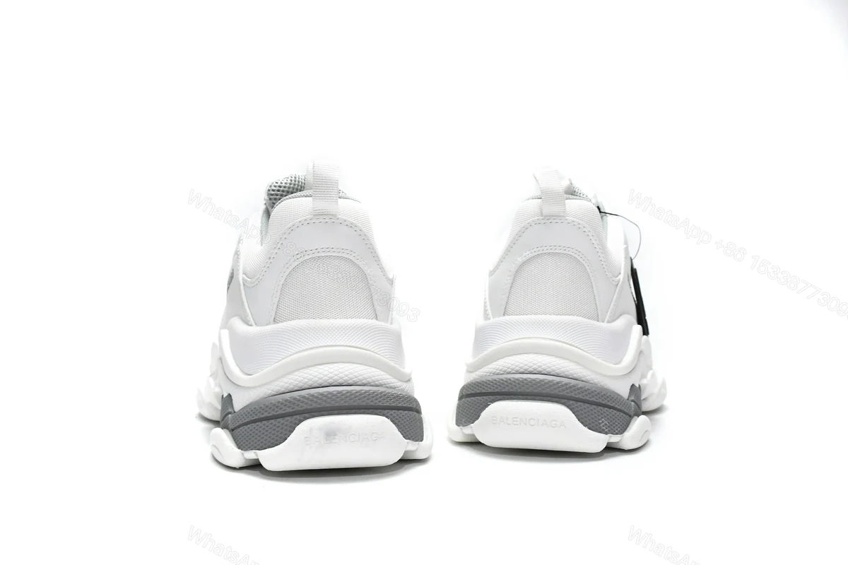 View 8 of Balenciaga Triple S White Silver 524039 W2FS4 120