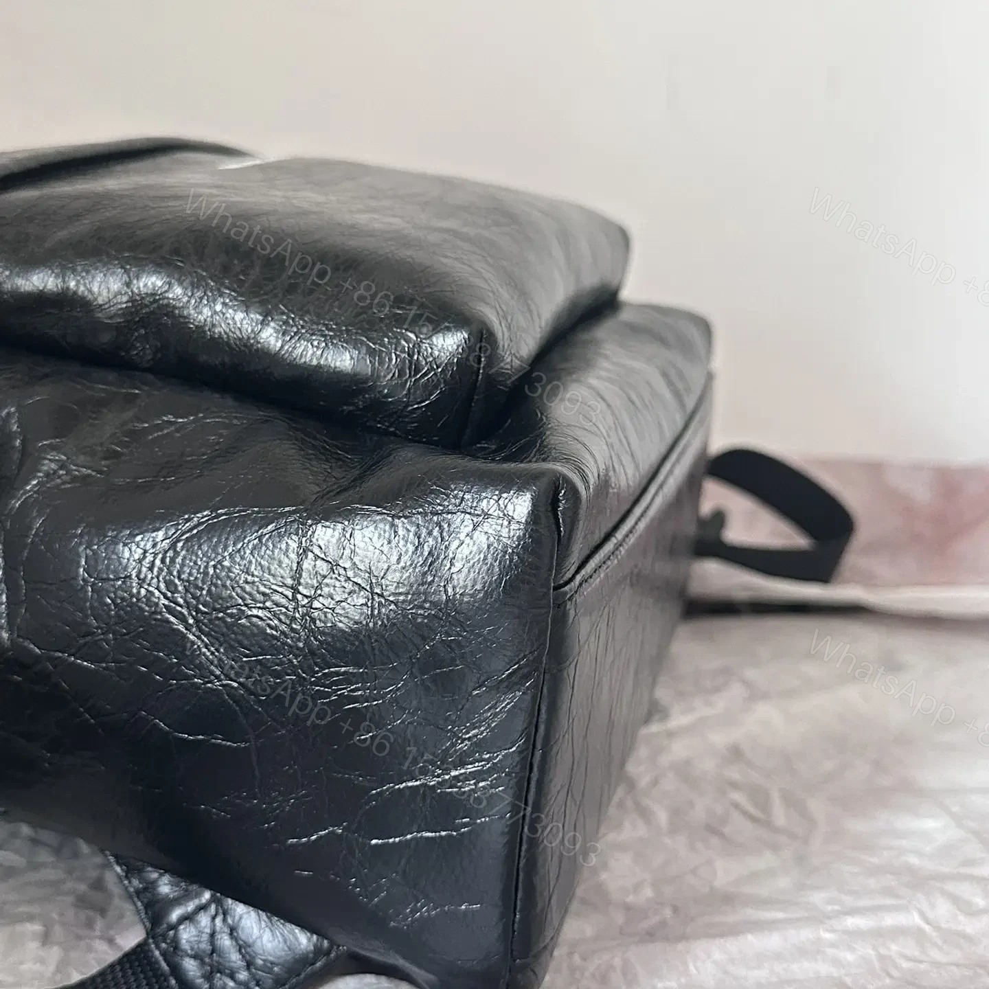 View 12 of 高仿BalenciagaExplorer系列小羊皮雙肩包S