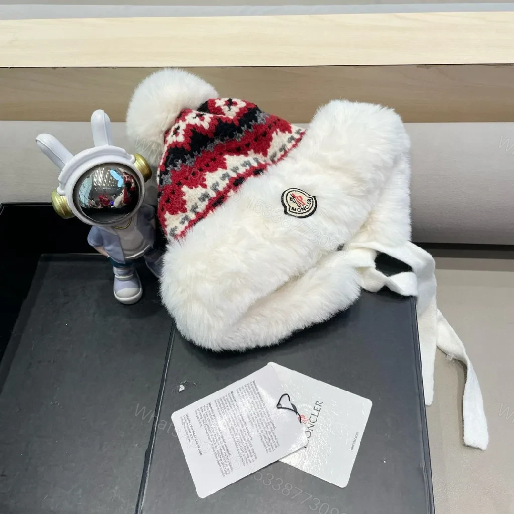 View 9 of Cozy Luxe Knit-Pom Beanie: Plush Warmth, Premium Style