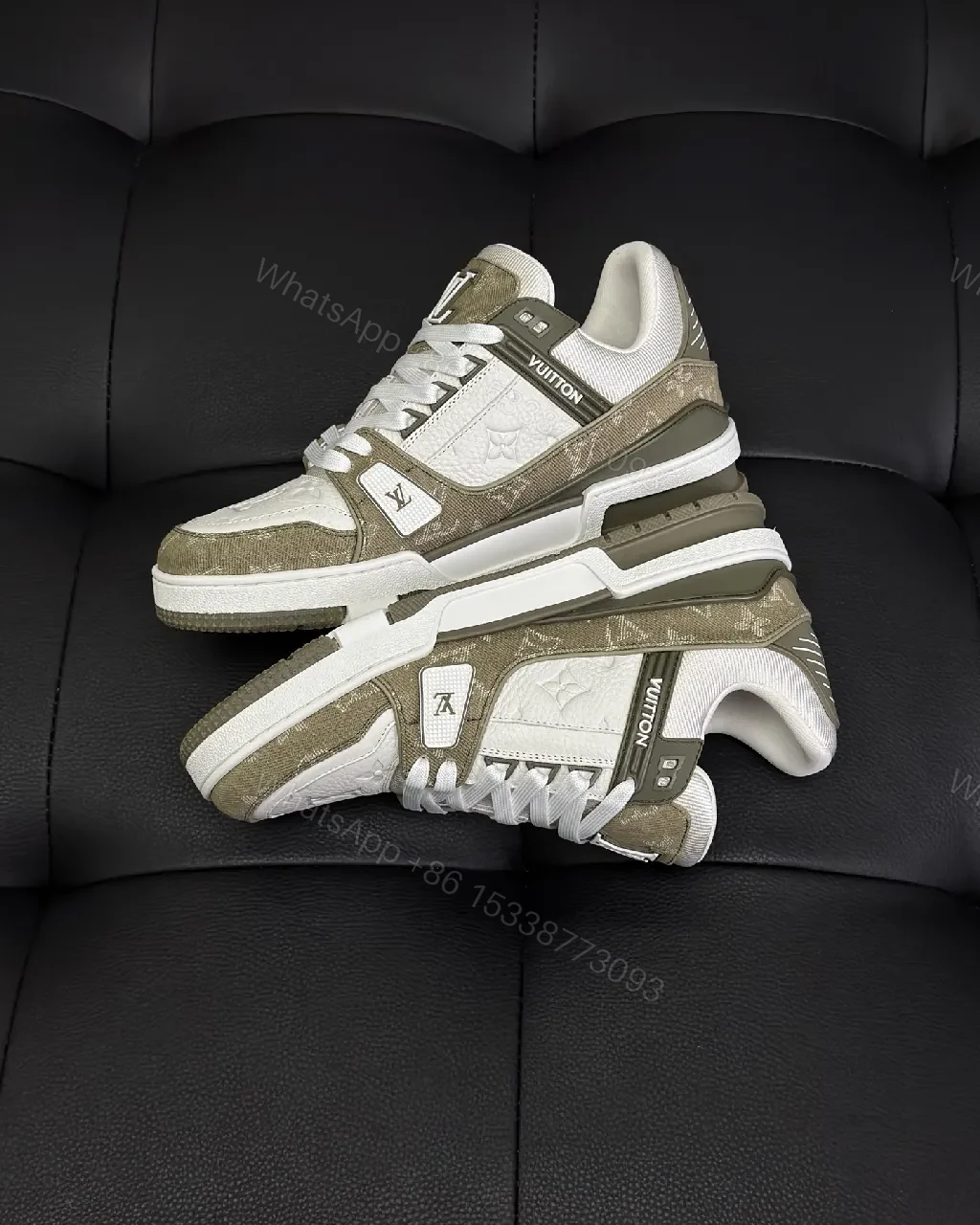View 9 of Sophisticated Leather High-Tops: Luxury Everyday Sneakers