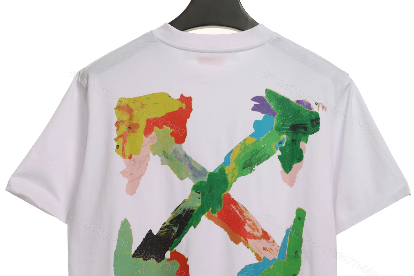 View 6 of Off White Environmental Protection Graffiti T-Shirt