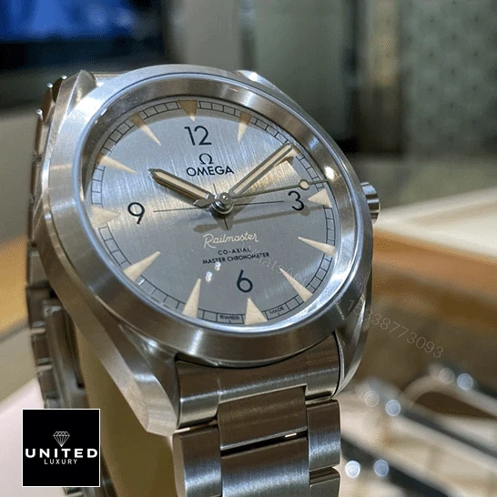 View 9 of Omega Railmaster White Replica