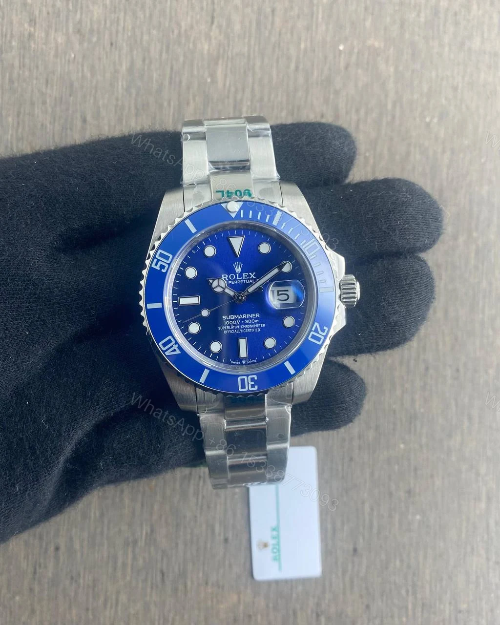 View 3 of Rolex Submariner Silver Blue 41MM Automatic