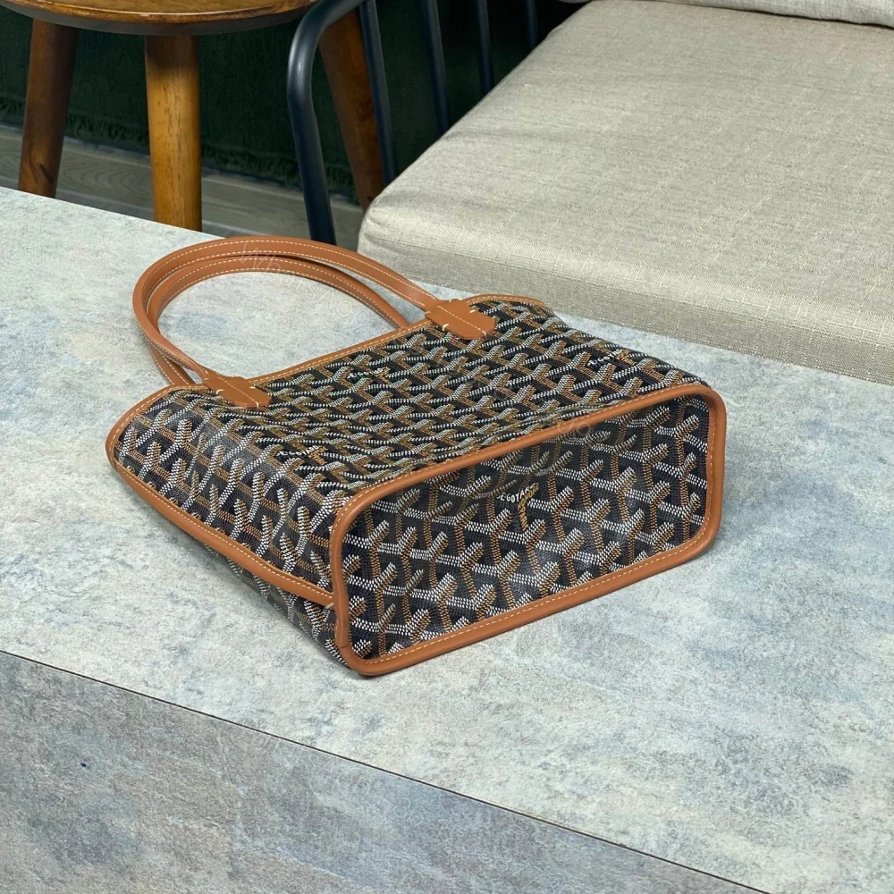 View 2 of 高仿Goyard*GY10183雙面兩用MiniTote手袋棕色免檢版