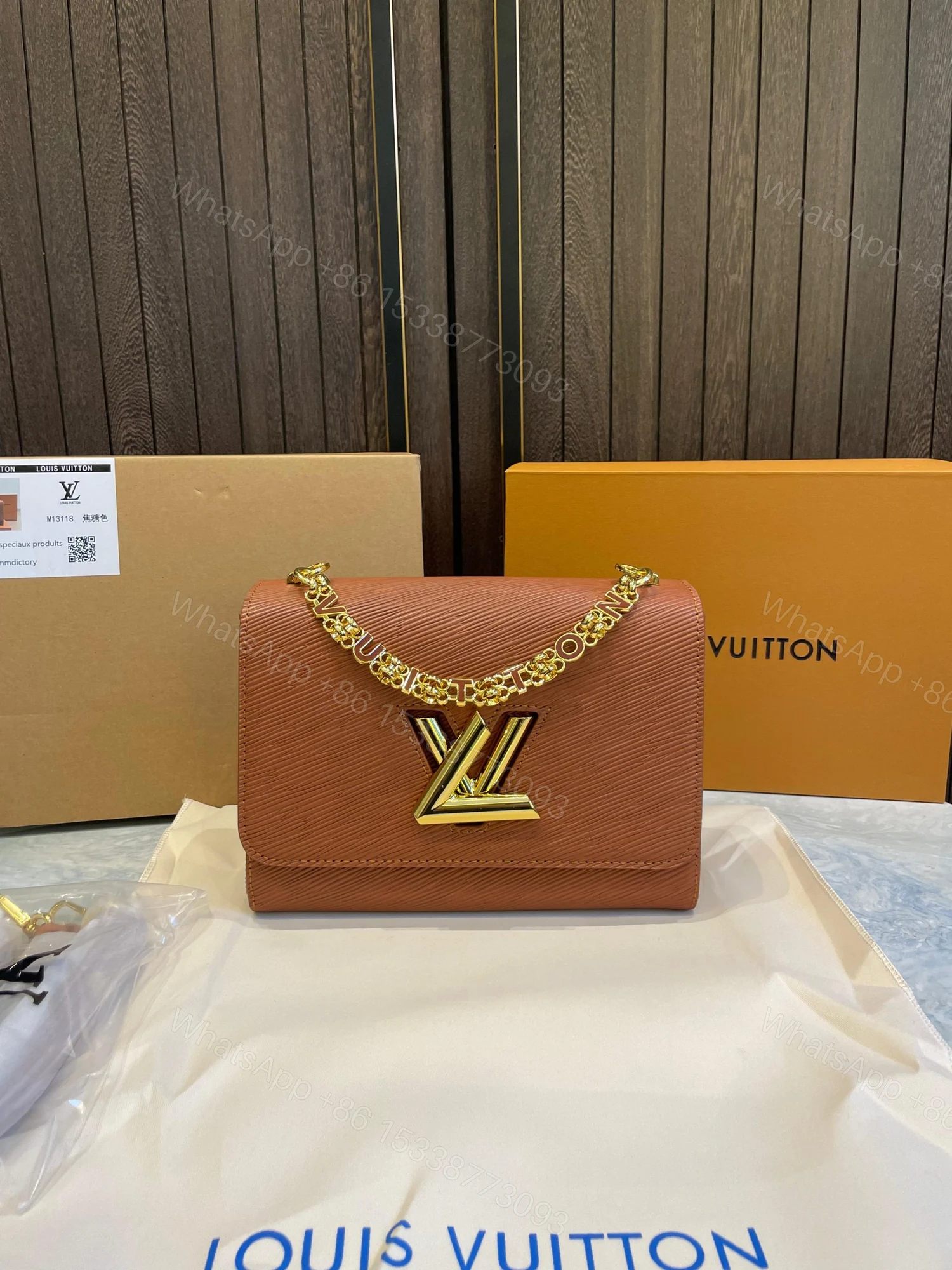 View 9 of First Copy Louis Vuitton Twist PM Handbag