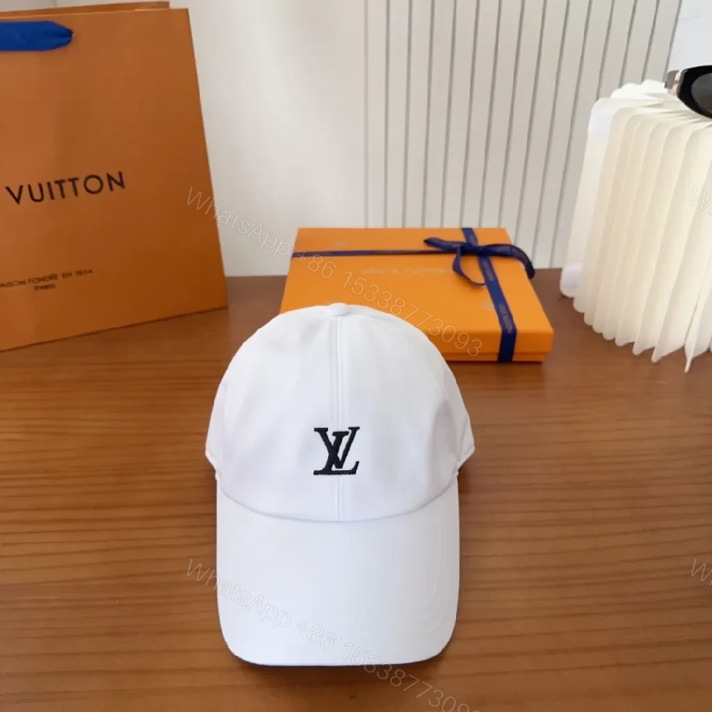 White Cotton Cap | Minimalist Luxury Baseball Hat — view 1