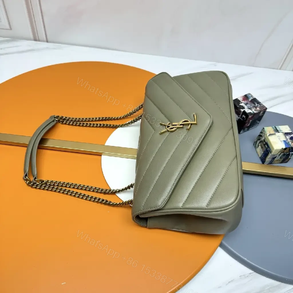 View 2 of Quilted Crossbody Bag - Gold Hardware, Dual- Strap, Mini Chic