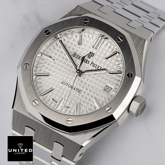 View 6 of Audemars Piguet Royal Oak 15403IP.OO.1220IP.01 Replica