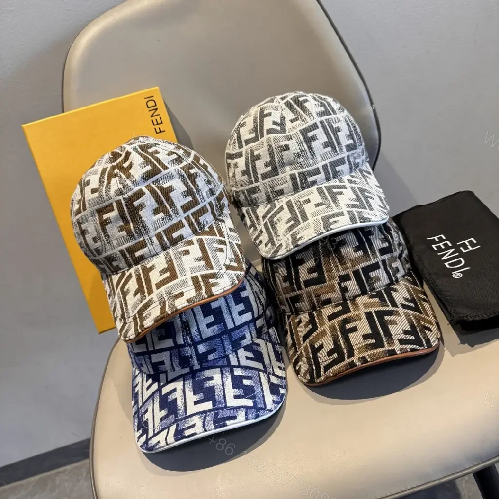 View 2 of Bold Monogram Cap: Luxe Pattern, Everyday Elevated