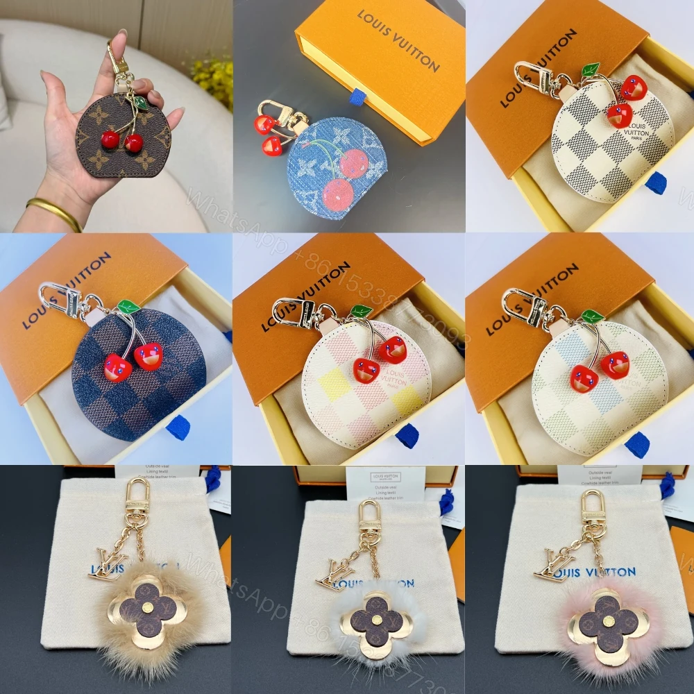View 2 of Louis Vuitton Cerise And Blooming Flowers Bag Charms