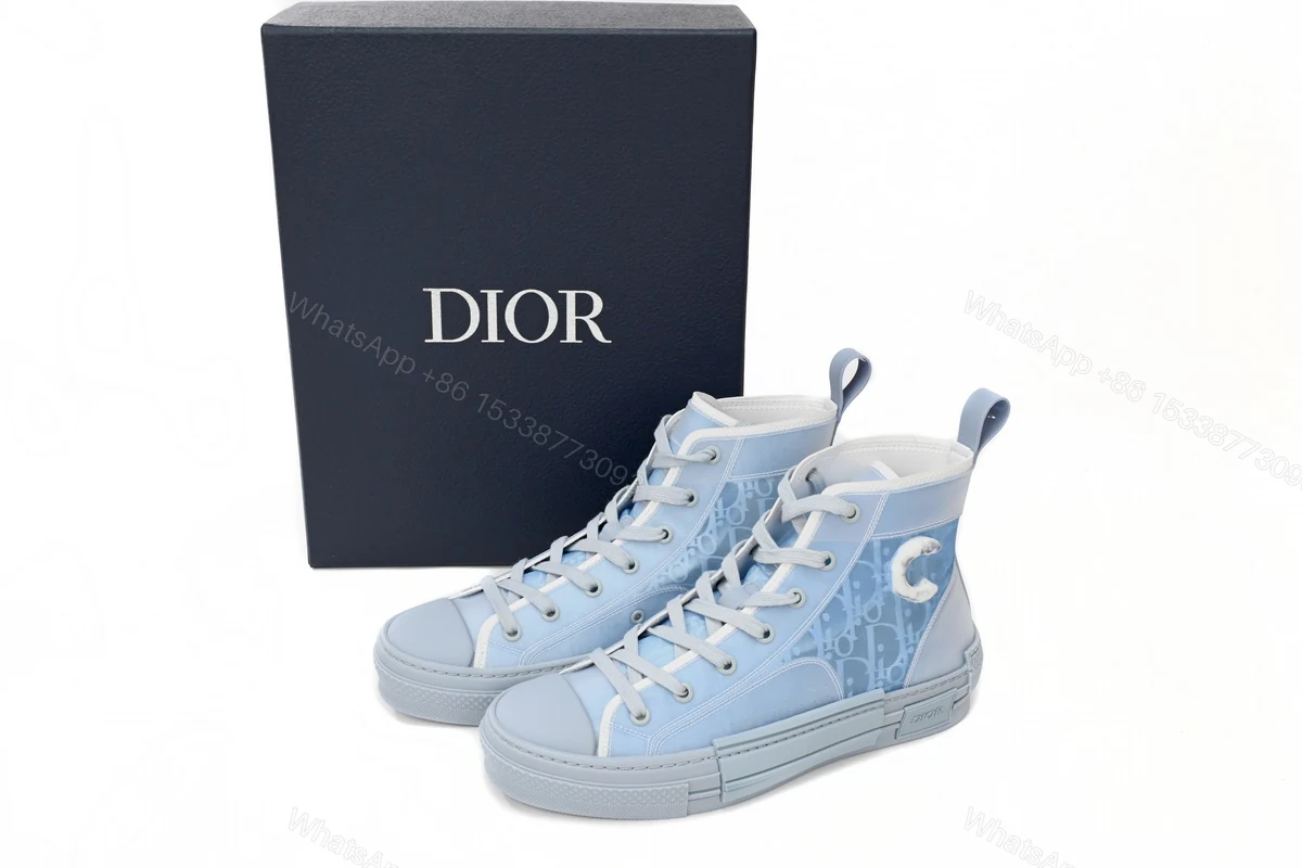 Dior B23 HT Oblique Transparency HIGH 3SN249YNT Mica — view 2