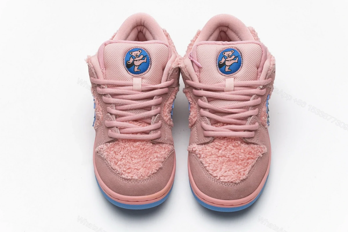 View 3 of Nike Dunk SB Low Grateful Dead Bears Pink