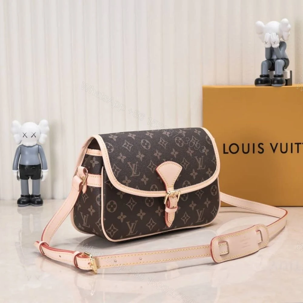 View 3 of Louis Vuitton Monogram Canvas Sologne 26Cm Brown M42250