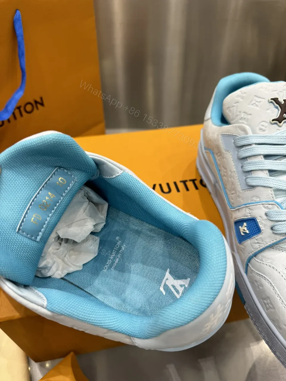 View 4 of Lightweight Luxe: Premium Leather Sneakers with Sculpted Comfort