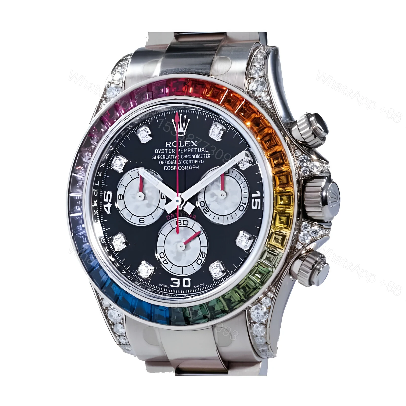 View 2 of Rolex Black Diamond Replica