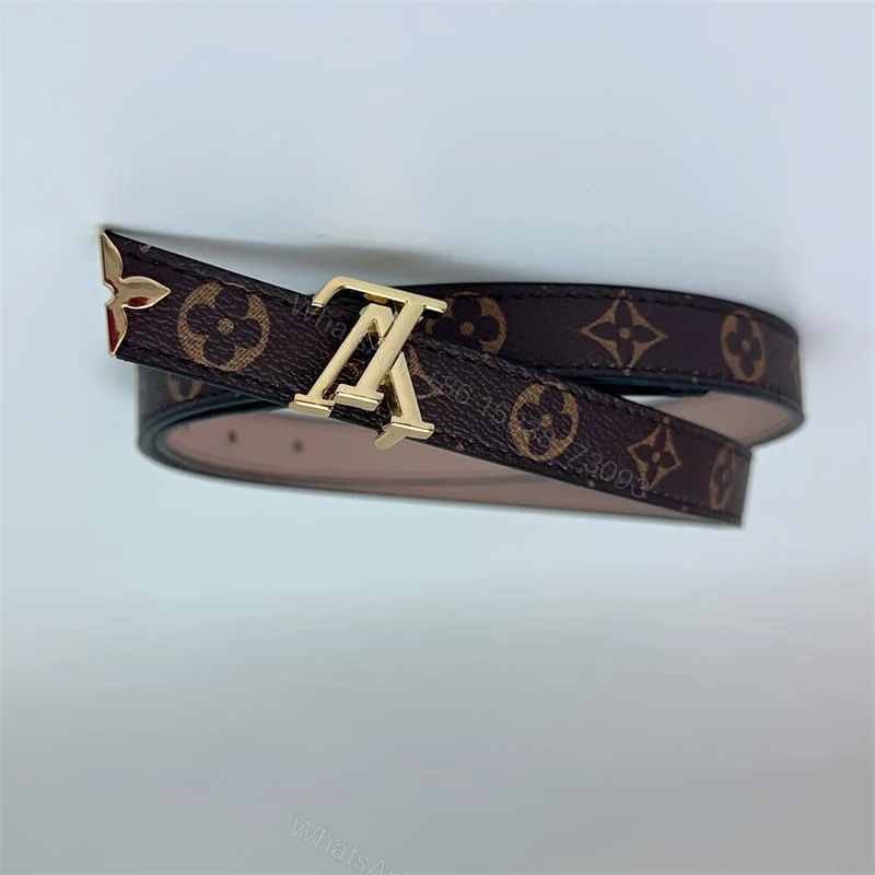 View 3 of LOUIS VUITTON PRETTY LV DOUBLE SIDED BELT BEIGE 20MM