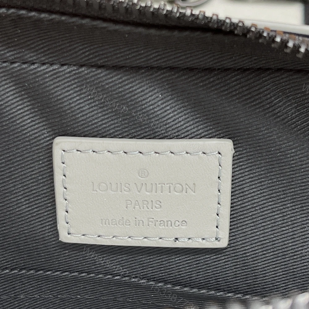 View 9 of Louis Vuitton Duo Messenger Monogram Shadow Anthracite Gray 26Cm LV M46104
