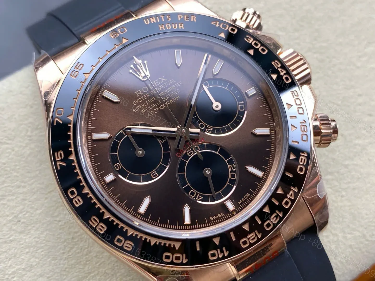 View 3 of Superclone Rolex Daytona 126515LN Bright Chocolate Dial
