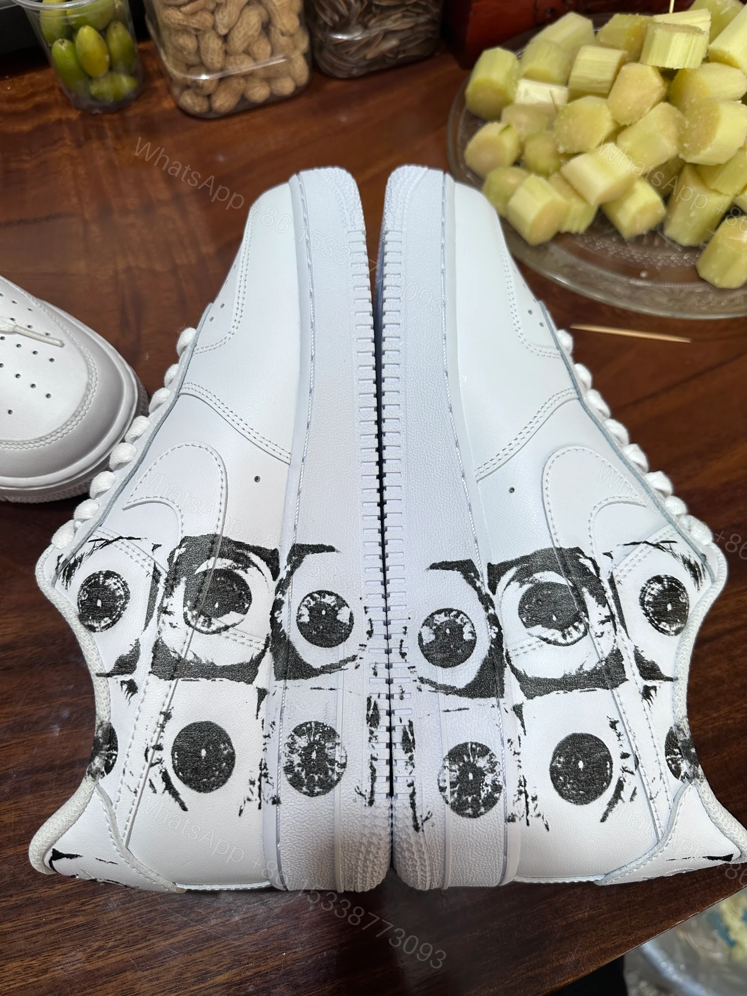 View 2 of Nike Air Force 1 Low Supreme Comme des Garcons Shirt