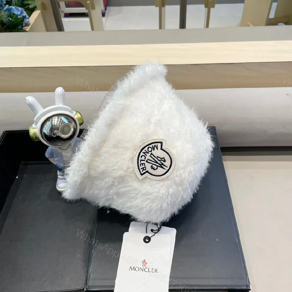 View 9 of Fuzzy Knit Visor Hat – Soft Warmth, Urban Luxe Style