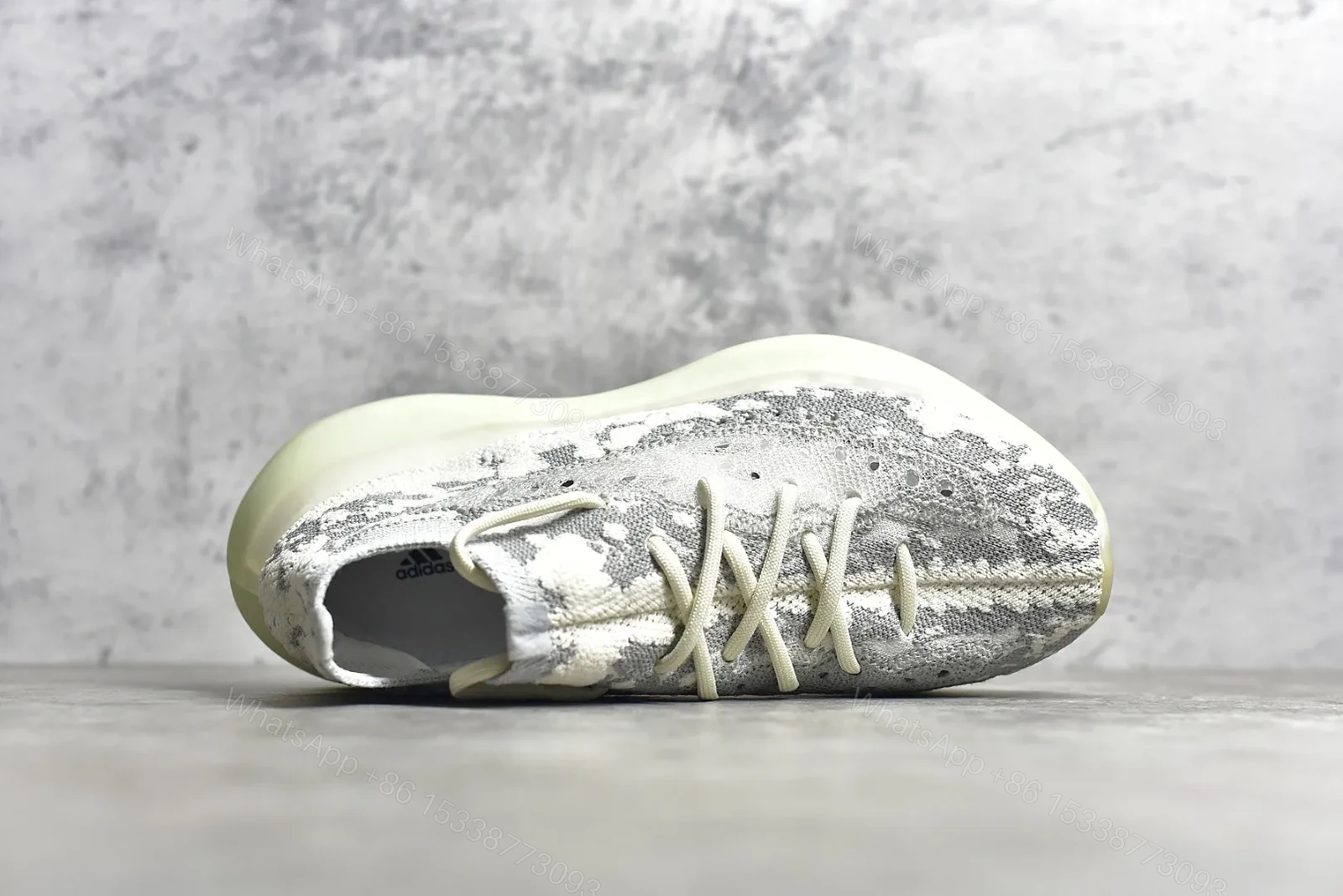 View 4 of UA Yeezy Boost 380 Alien “White and Grey” Reps