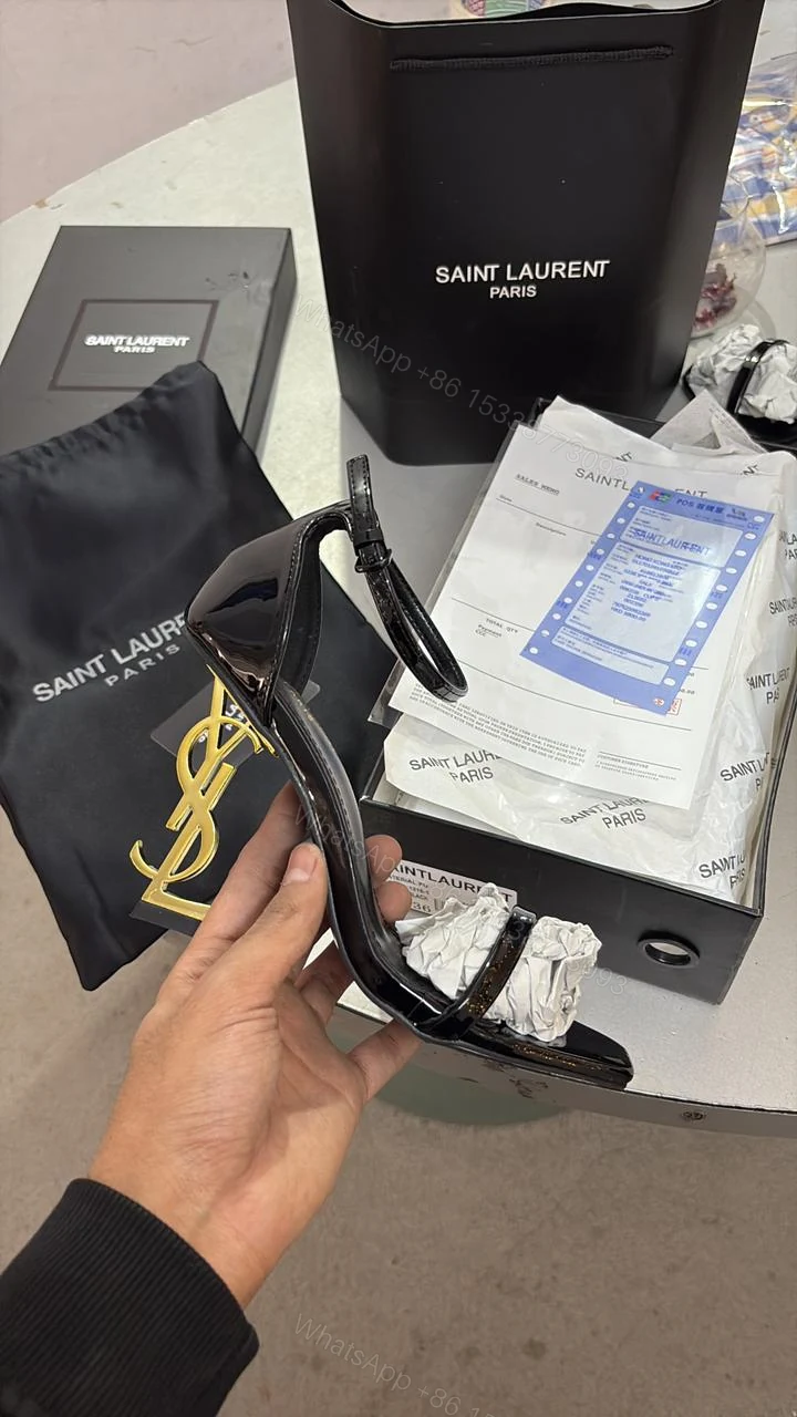 View 3 of FIRST COPY YSL TRENDY HIGH-HEEL SANDALS