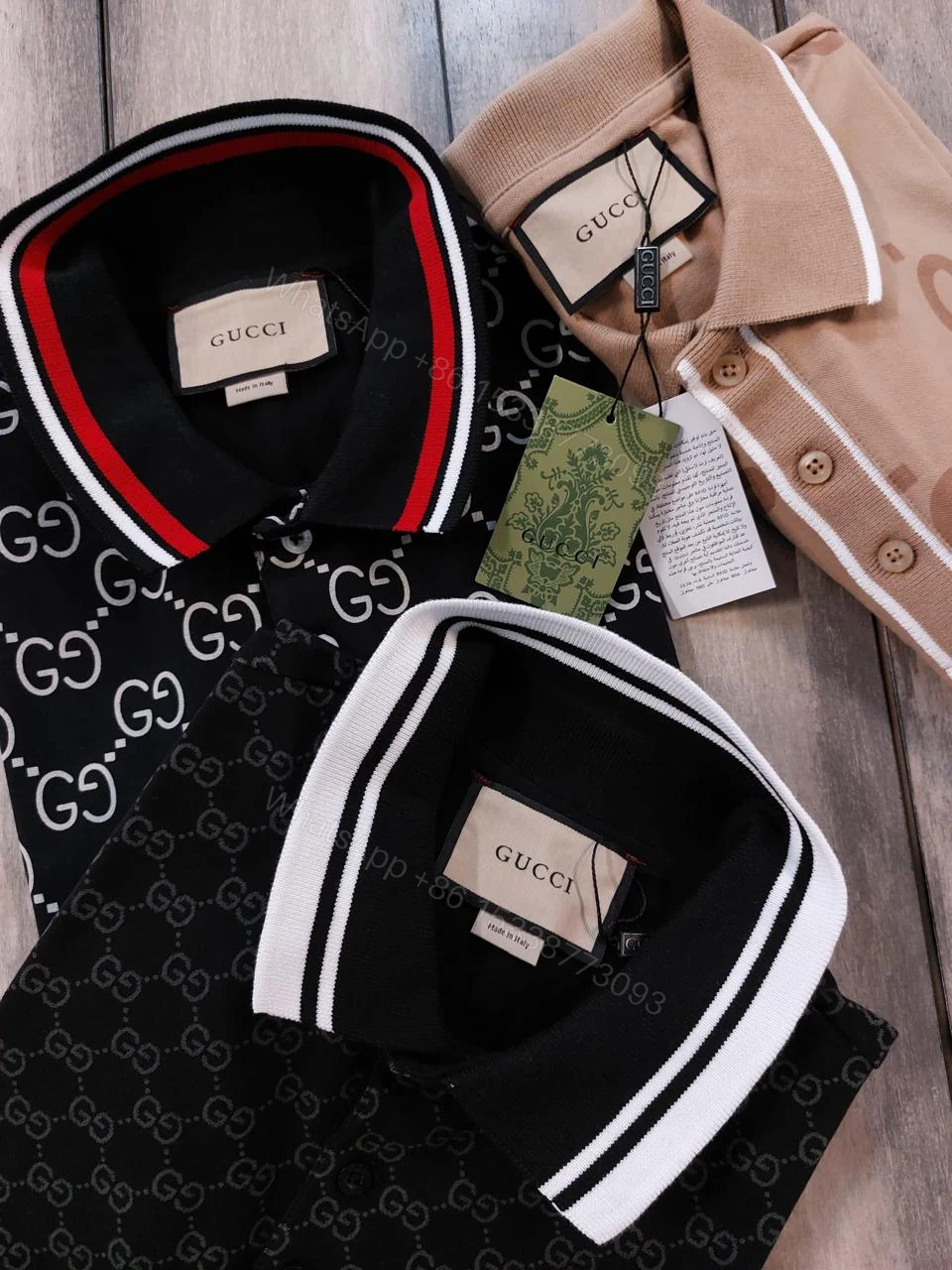 View 6 of FIRST COPY GUCCI IMPORTED QUALITY EXCLUSIVE POLO TEES