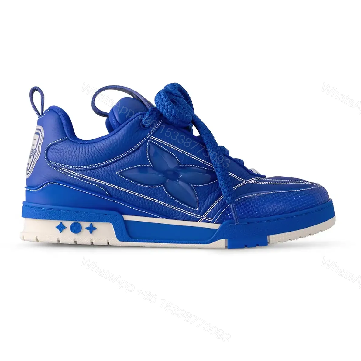 LOUIS VUITTON SKATE SNEAKERS IN BLUE – LSVT327 — view 1