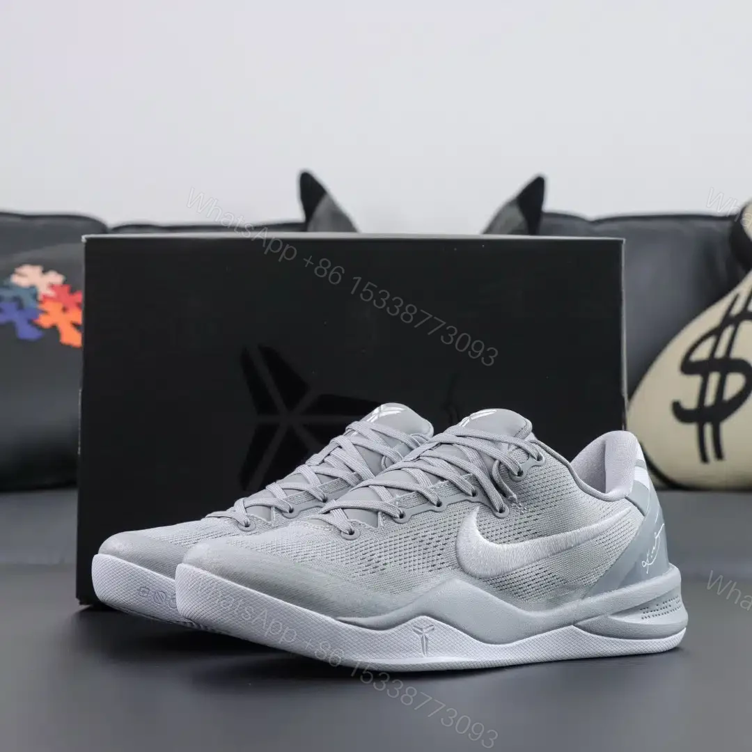 Kobe 8 Protro “Wolf Grey” Reps — view 1
