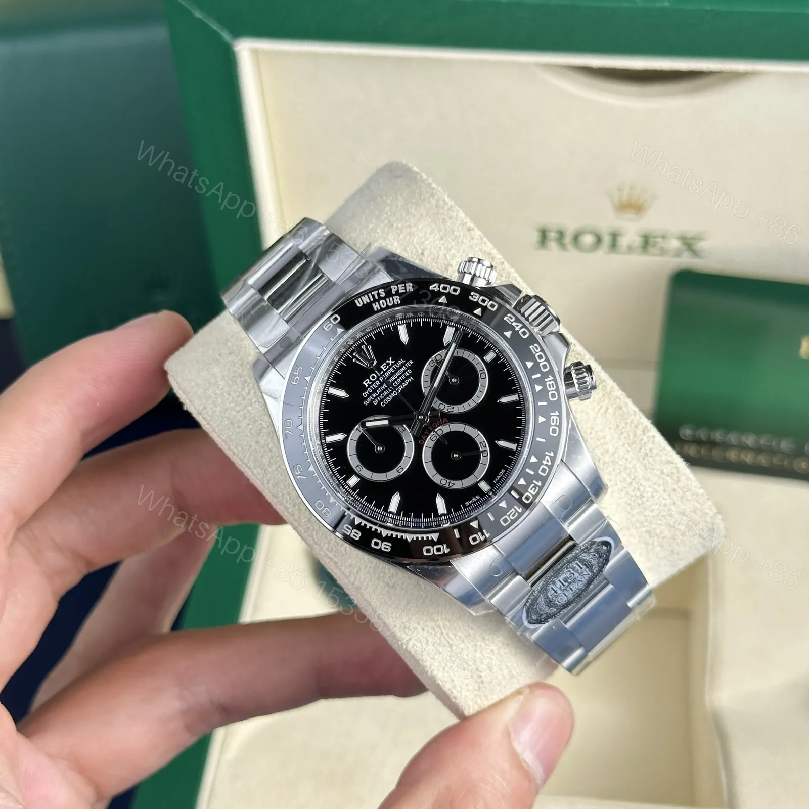 View 2 of Rolex Daytona Black Dial 126500LN “Godzilla”