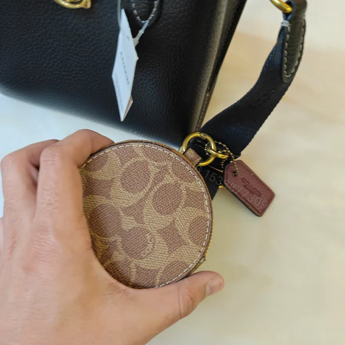 View 10 of FIRST COPY COACH WILLOW 18 TOTE HANDBAG IN LEATHER