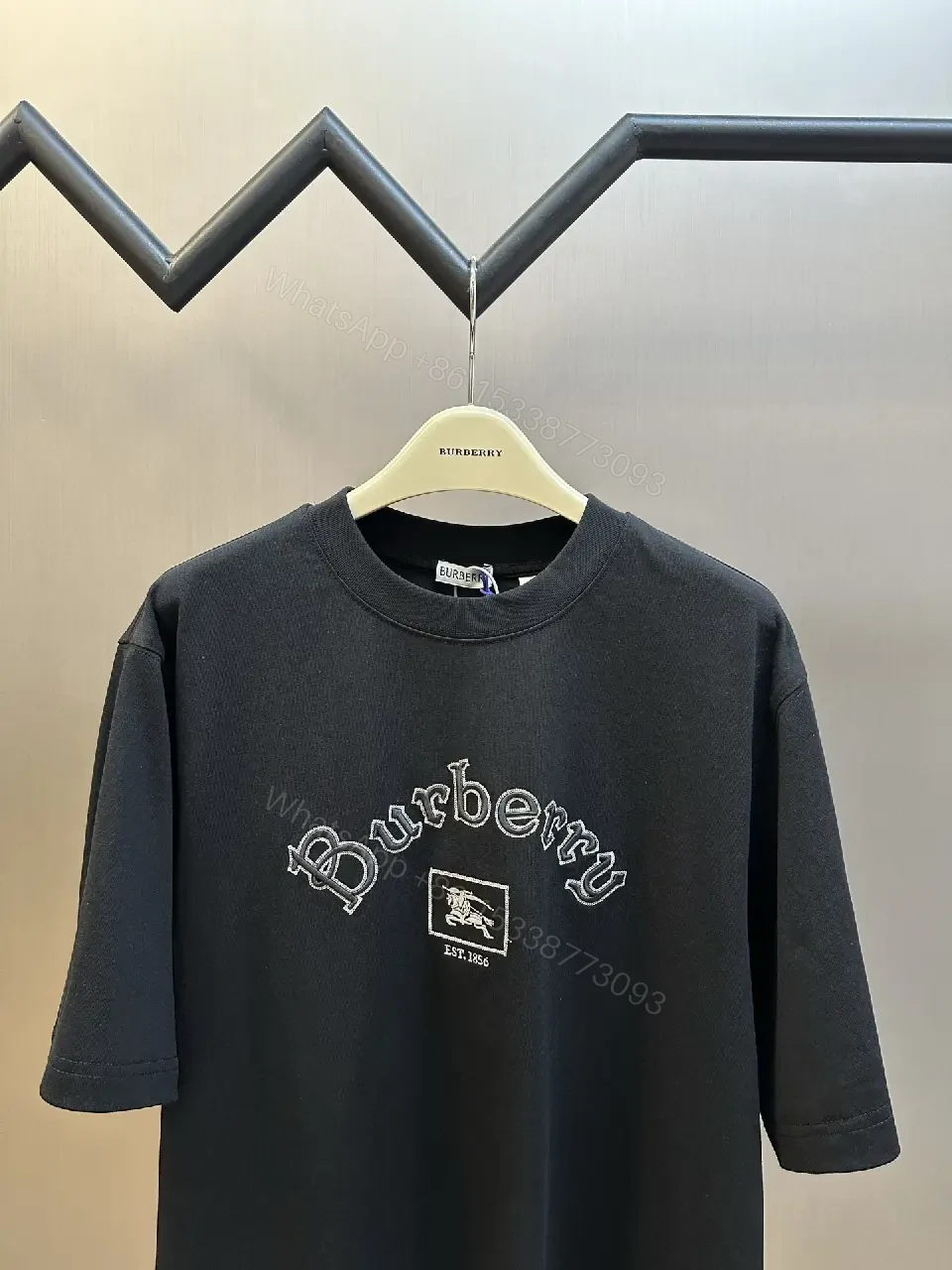 View 4 of Black Cotton Graphic Tee - Relaxed, Premium Streetwear Edge