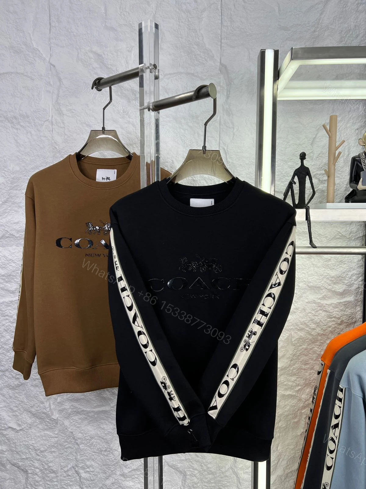 View 8 of FIRST COPY COACH EXCLUSIVE ROUND NECK SWEATSHIRTS