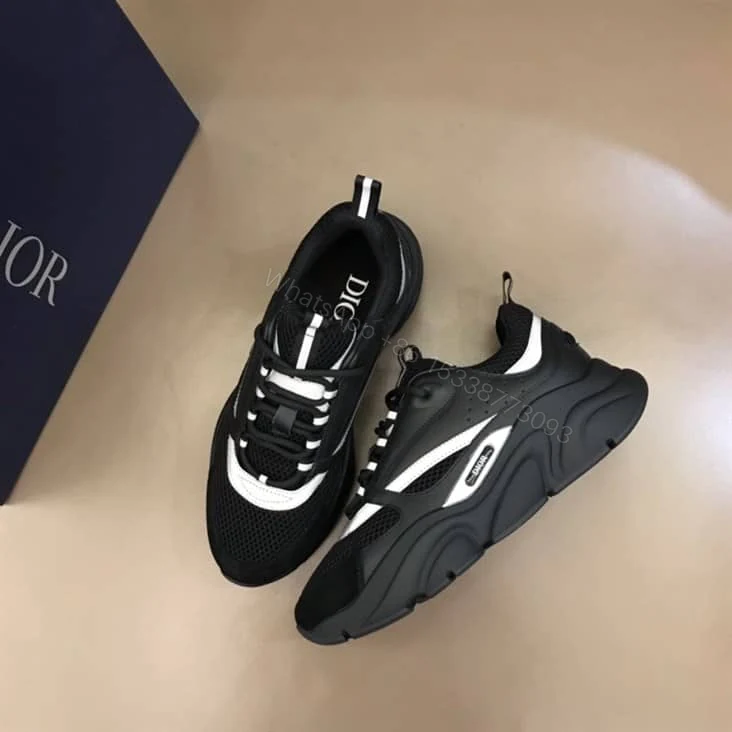 View 6 of B22 SNEAKER TECHNICAL MESH WITH AND CALFSKIN – CD92