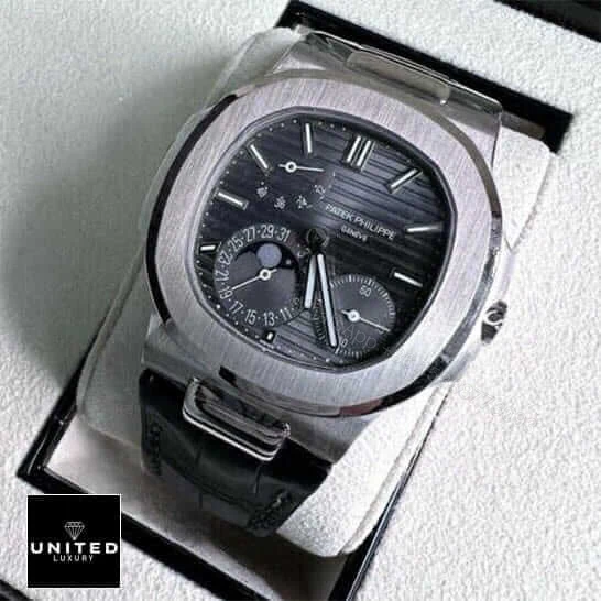 View 5 of Patek Philippe Nautilus Moon Phase Replica
