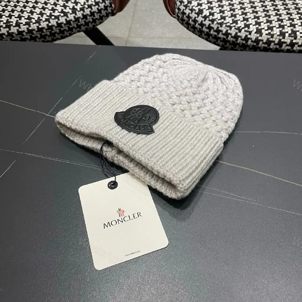 View 9 of Cozy Knit Beanie in Gray: Premium Textured Warmth