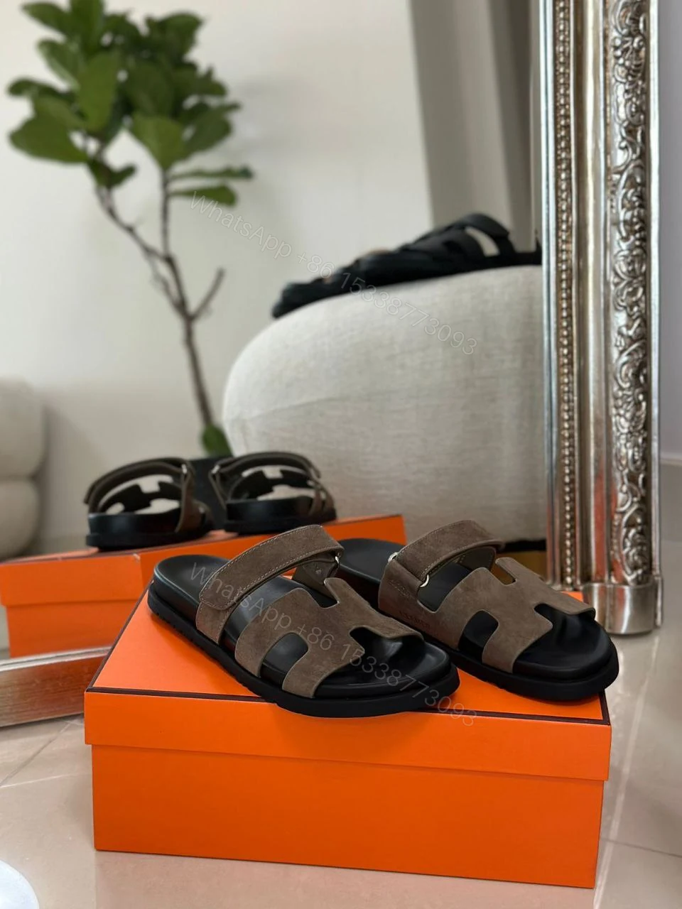 View 3 of Design Hermes Sandals Chypre