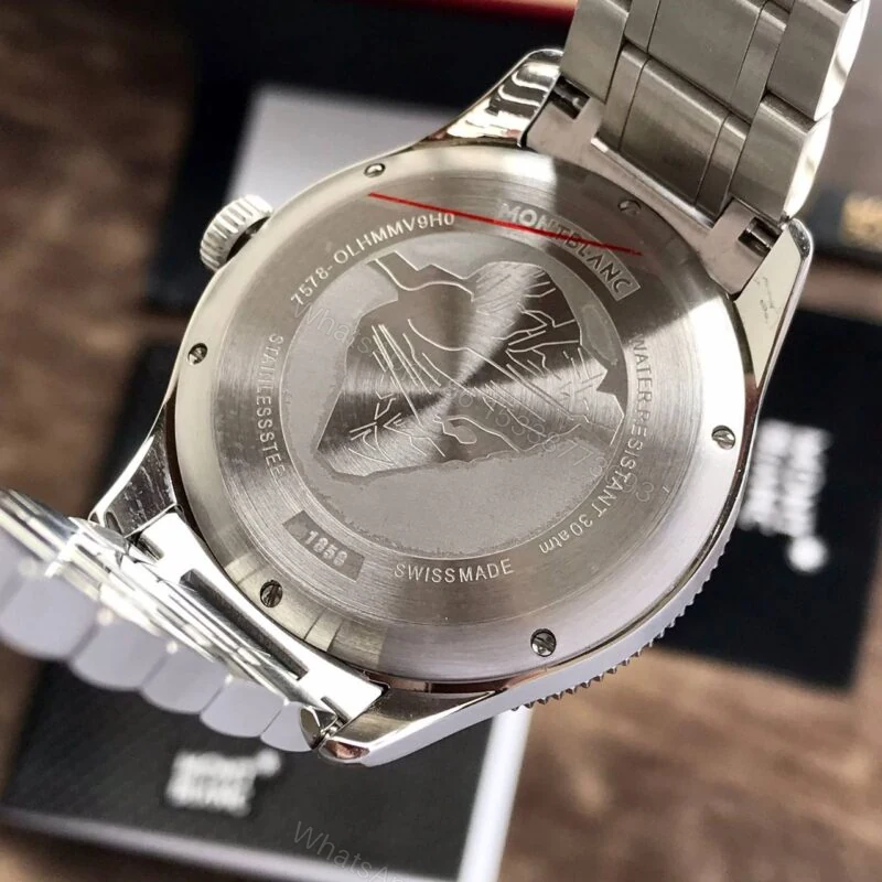 View 4 of Montblanc 1858 Iced Sea Gray Dial Automatic 40mm