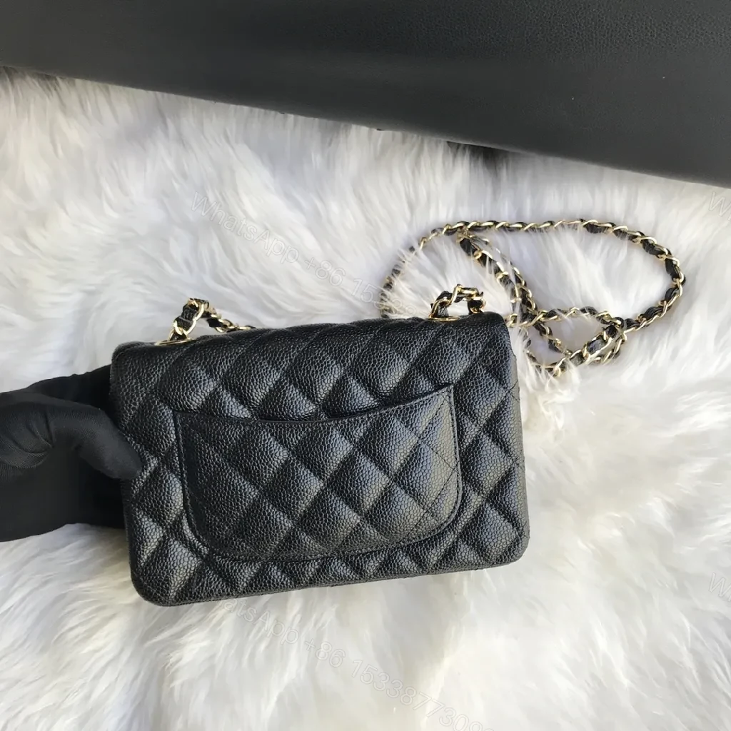 View 6 of Colorful Quilted Chain Bag: Compact Luxury Everyday Elegance