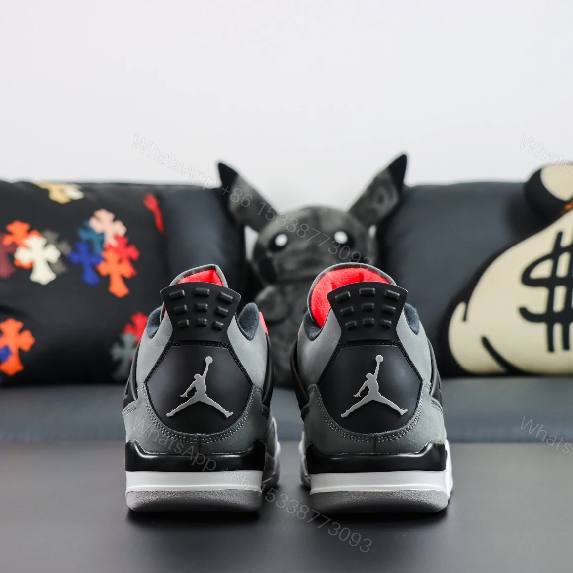 View 6 of Air Jordan 4 Retro Infrared Reps