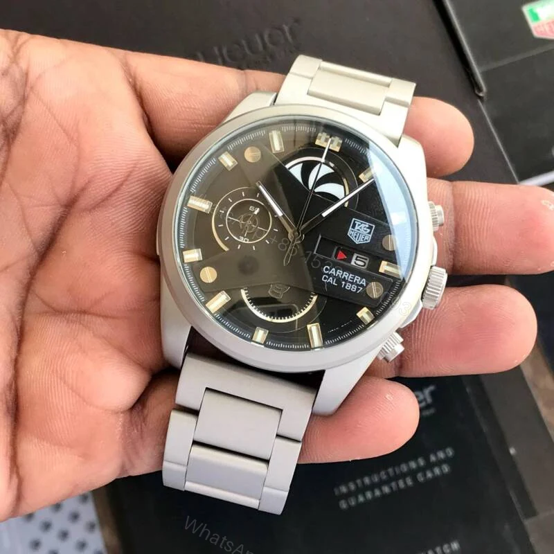 View 4 of Tag Heuer Carrera CR7 Black-Grey 42mm Quartz