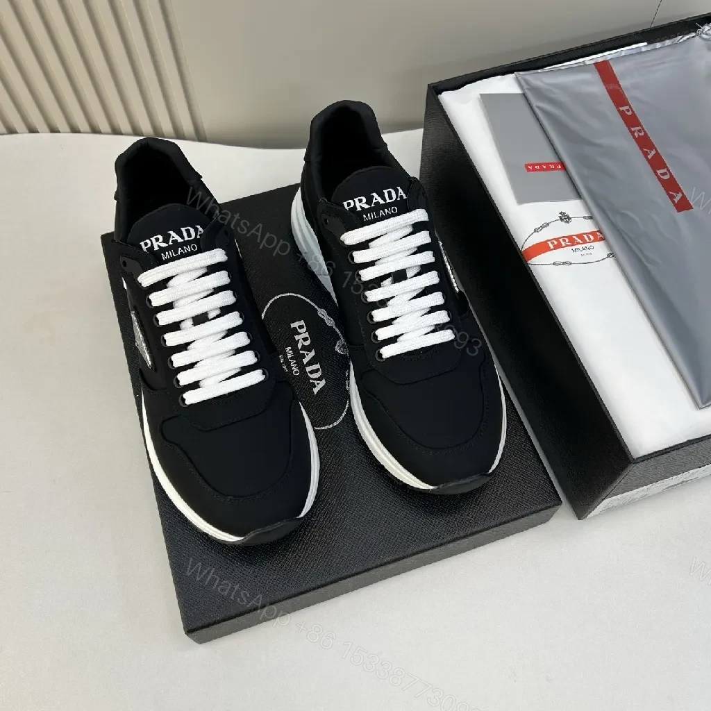 Monochrome Luxe Performance Sneakers: Subtle Comfort — view 1
