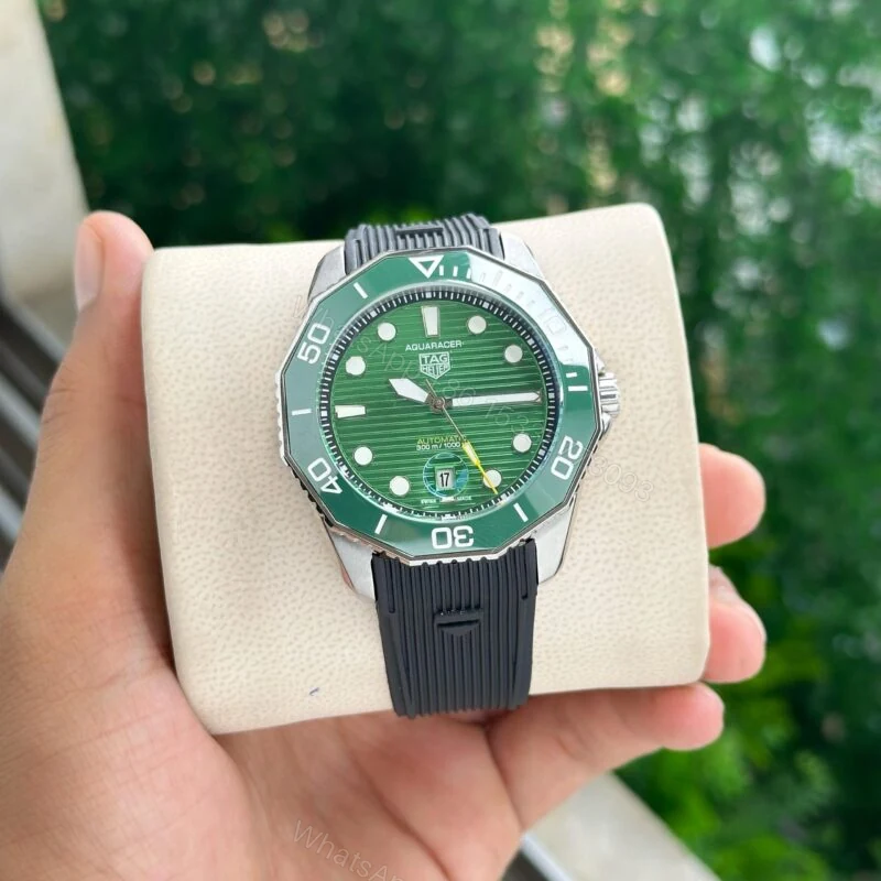 View 2 of Tag Heuer Aquaracer Green 43mm Automatic